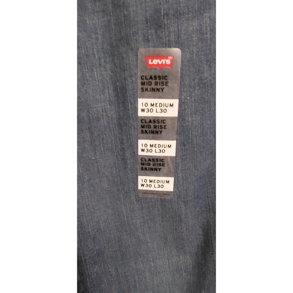 NWT Levi's Women's 720 High Rise Super Skinny Jeans -10YYG - Picture 3 of 10